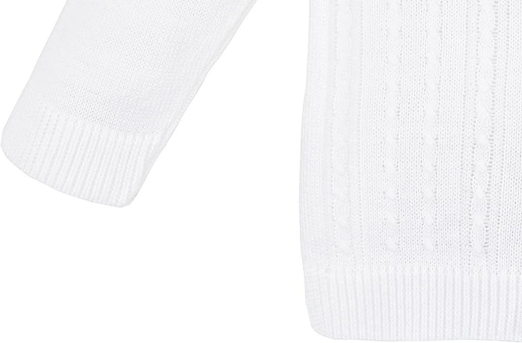 Baby Boy Cable-Knit Basic Knit Cardigan Sweater