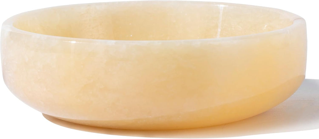 Marble Stone Catchall Bowl Decor, 6.29Inch Key Bowl for Entryway