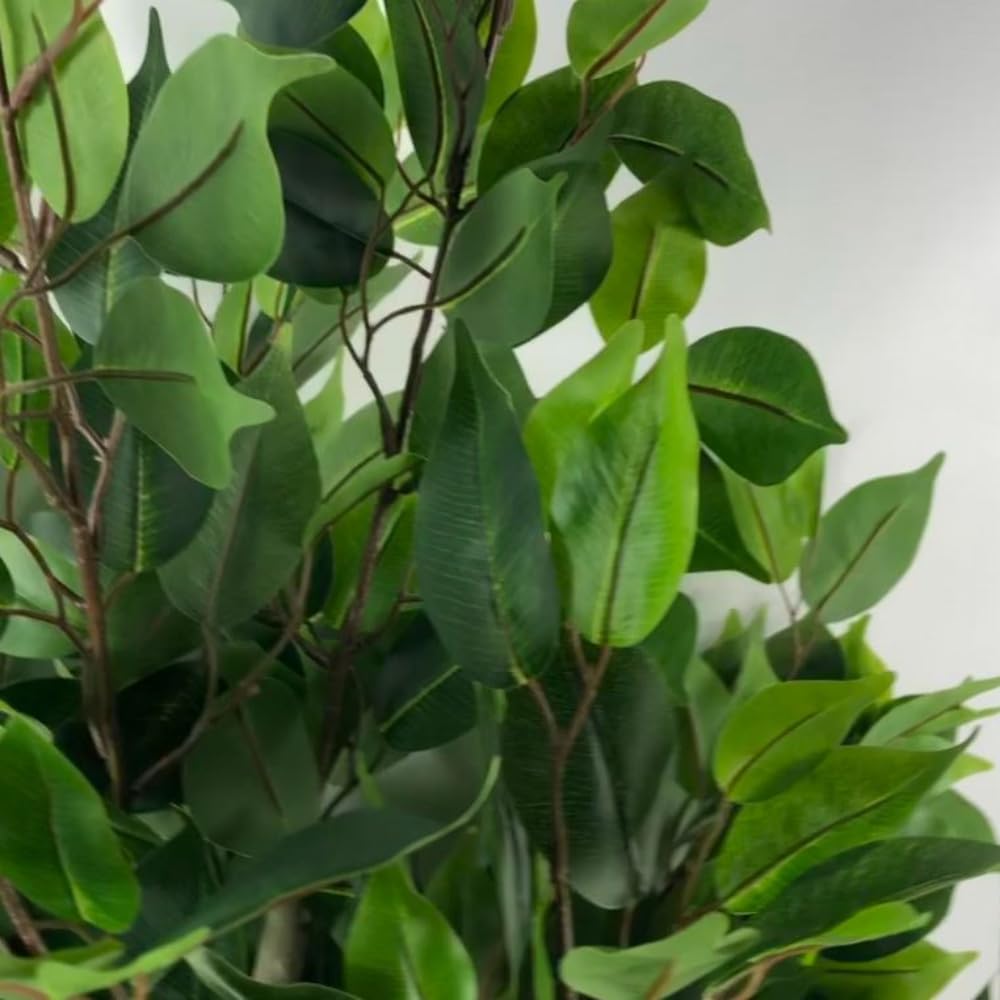 Artificial Tree/Plant, Mixed Materials, Green Ficus Twist, 110cm