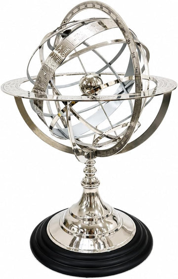Nautical Armillary Sphere Table Decor Gold Nautical Maritime Astrolabe Globe Antique Brass Armillary Sphere