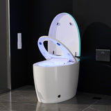Smart Toilet with Bidet Built-in, Auto Open/Close Lid & Flush, Foam Shield Anti-Splash