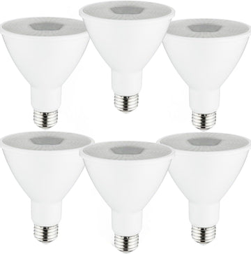 PAR30 LED Bulb Long Neck Flood Light Dimmable 9W (75W Equivalent) 850 Lumen E26 Standard Medium Base 4000K Cool White