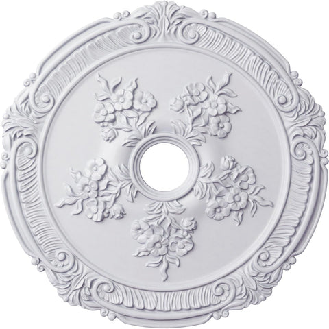 26"OD x 3 3/4"ID x 1 1/2"P Attica with Rose Ceiling Medallion (Fits Canopies up to 4 1/2")