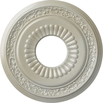 Lauren Ceiling Medallion, Flash Blue