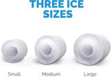 50 lb. Countertop Ice Maker | Portable Bullet Ice Machine | 12 Cubes in 7 Minutes, 3 Ice Sizes | Stainless Steel