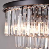 Modern Crystal Chandelier - Luxury 5-Tier Contemporary Pendant Ceiling Lamp Fixture for Dining Room, Living Room, Hotel - Oil Rubbed Bronze Finish A107-B0B4NQHM78