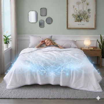 Cooling Comforter for Hot Sleepers, Summer Lightweight Blanket, King Size