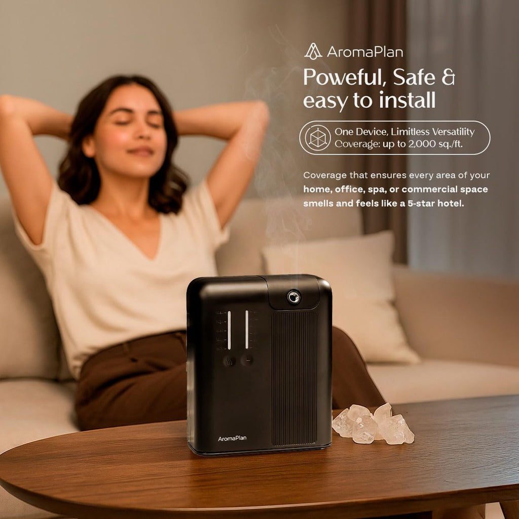 Smart Scent Diffuser Whole House + 2 Scents - 5 Star Hotel, Cold Air