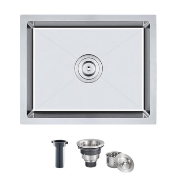 20"x16" Undermount Single Bowl 304 Stainless Steel
