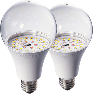 A25 Bulb Plus Size, 15W Grow Bulb,150W Equivalent,LED Grow Light Bulbs, Full Spectrum Grow Lighting, Plant Light
