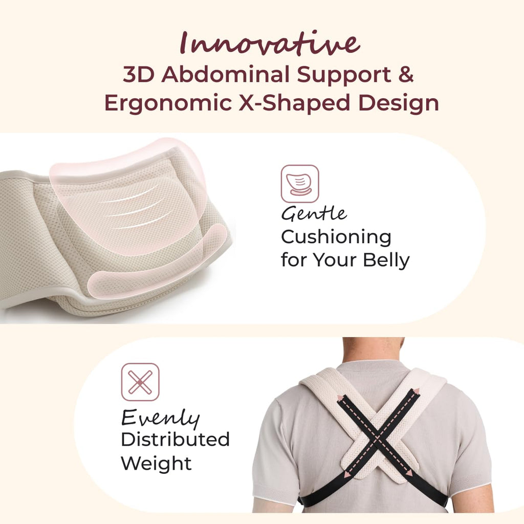 Baby Carrier with Hip Seat, in-1 Forward-Facing Carry for Active Babies, Detachable Hands-Free Carrier up to 44lbs