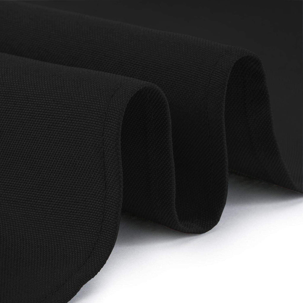 Black Table Cloths for 8 Foot Rectangle Tables, 2 Pack, 60x126