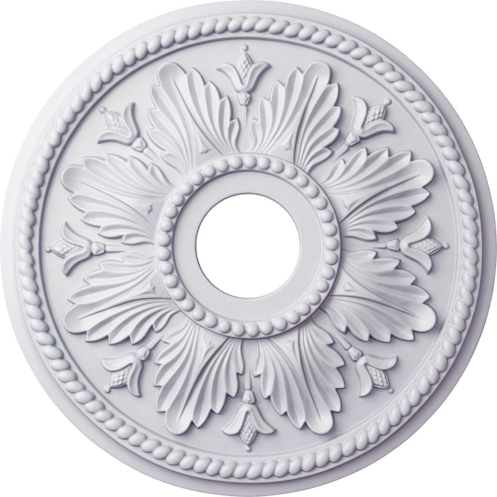 18 1/8-Inch OD x 3 1/2-Inch ID x 2 3/4-Inch Edinburgh Ceiling Medallion