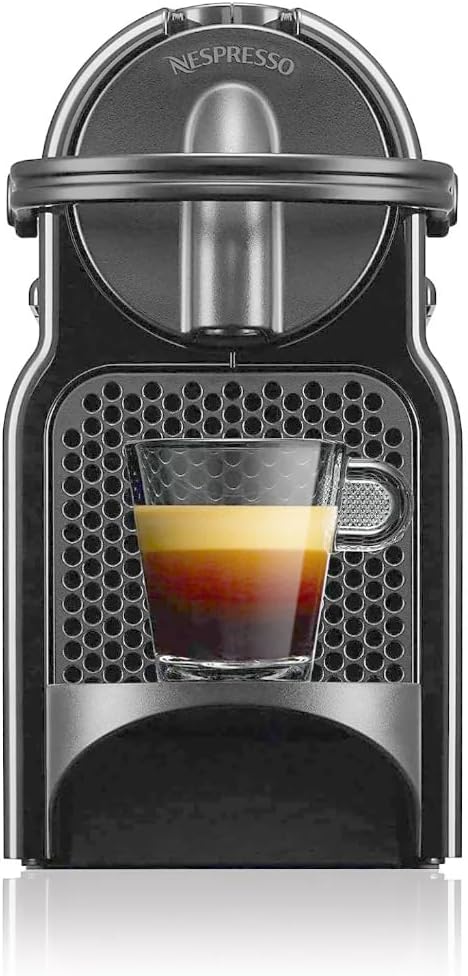 Inissia Espresso Machine by with Milk Frother, 24 ounces, Black | Milk Frother