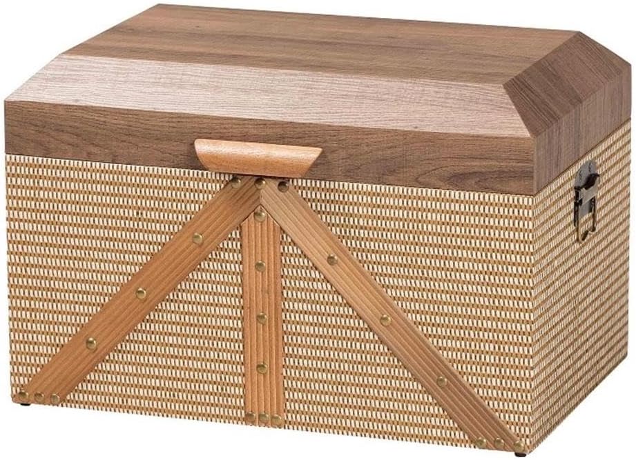 Kande Storage Trunk Decorative Storage Chest with Hinged Top