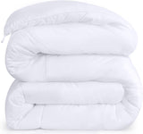 Comforters King, All Season Duvet Insert, Down Alternative Box Stitched Bed Comforter with Corner Tabs