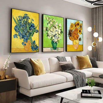 Large Canvas Wall Art Classic Van Gogh Artwork Painting Reproduction Starry Night Canvas Art Picture Photo Prints for