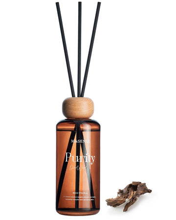 Reed Diffuser Set, Oud Wood, 6.3 oz Natural Essential Oil