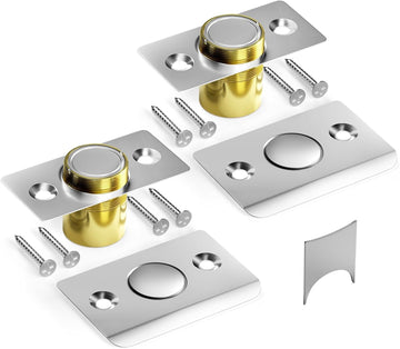 Upgraded Strong Magnetic Door Catch, Replacement for Traditional Door Ball Catch, Quite & Easy to Install, Use for Top