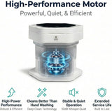 Portable Folding Washing Machine, 12L Mini Washer for Baby Clothes, Underwear, Delicates - Foldable, Quiet