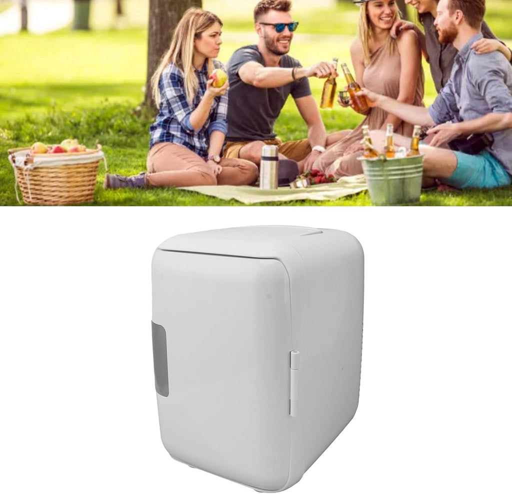 Portable Mini Fridge, 50W Monocrystalline Solar Panel DC18V Solar Powered Car Refrigerator, Fast Cooling Compact