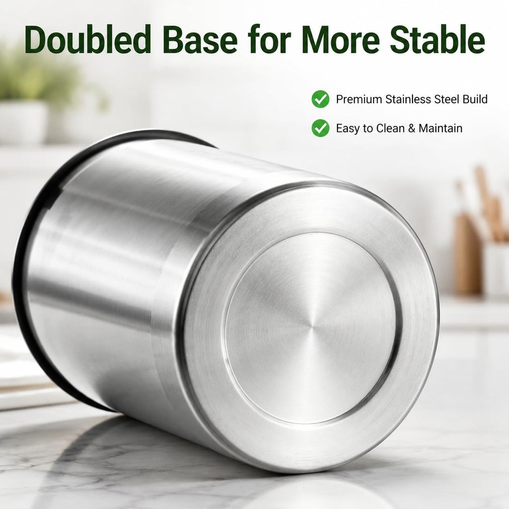 Utensil Holder, SUS304 Stainless Steel, 3 Pack