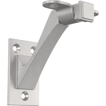 Classic Edge 3 in. (76 mm) Handrail Bracket in Matte Nickel (4-Pack), B47253D-MN-C