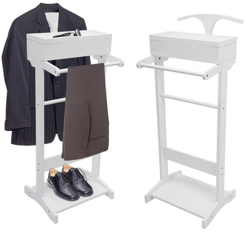 Suit Valet Stand for Men and Women Clothing Valet Suit Rack Stand