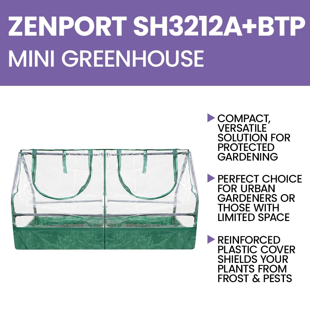 Garden Raised Bed and Cold Frame Greenhouse Cloche - 3 Pack