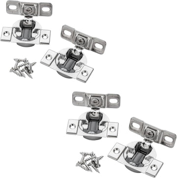 Compact Soft-Close Bluemotion Variable 1-3/8" Overlay Hinge (4 Hinges)