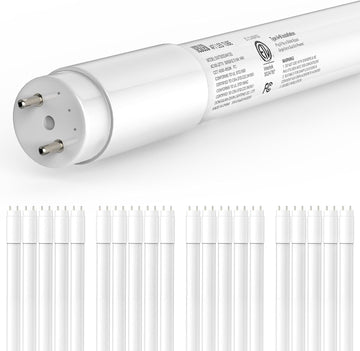 T8 Led Bulbs 4 Foot,14W(40W Equiv) 2450LM 4000K Type A+B ETL Listed