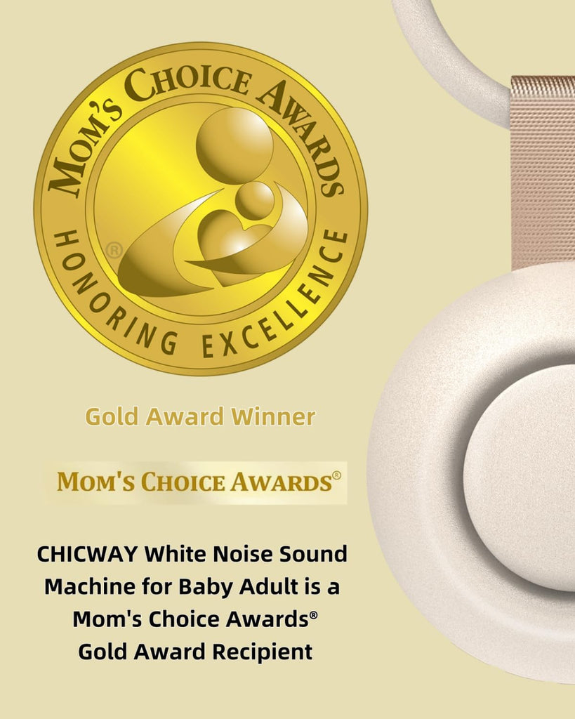 Portable Sound Machine with AI Cry Detection White Noise Machine