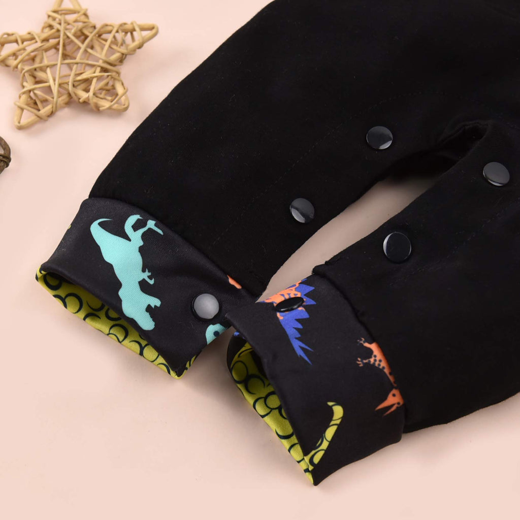Infant Baby Romper Toddler Pants Set Brother Matching Outfits Boys Clothes (Dinosaur-Romper, )