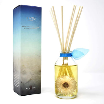 Reed Diffuser Set - Ocean Flowers Scented Diffuser with Sticks