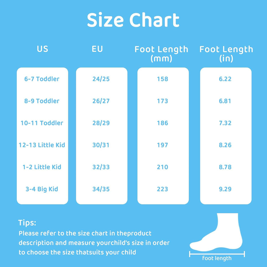 Girls & Boys Kids Flip Flop summer Slide Sandals Slip on Suitable for Bath Shower Beach pool (Little Kid/Big Kid)