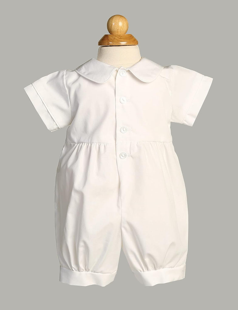 Made in USA - Blessing Baby Baptism Outfit Boy Romper - Baptismal Baby Boys' Christening Clothing
