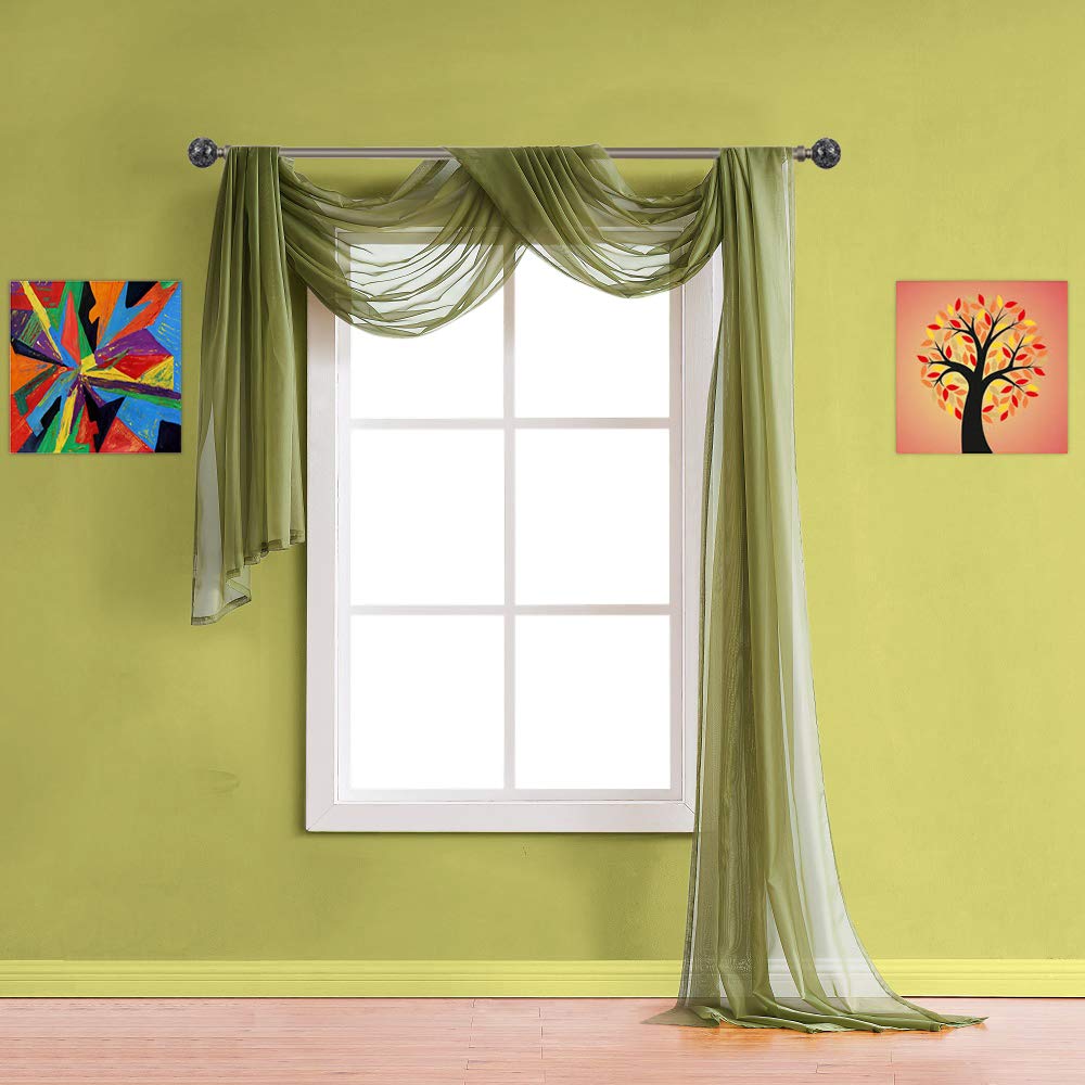 XXL Sage Green Wedding Arch Draping Fabric. AD Double Sage 360