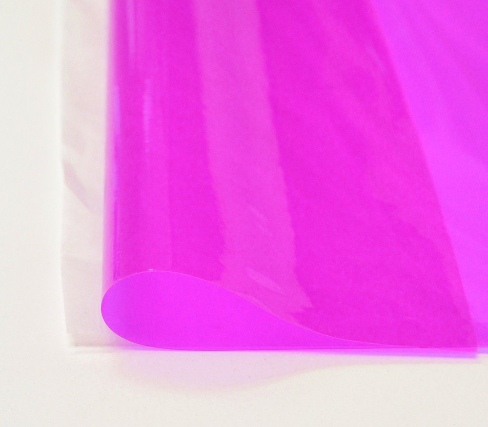 12 Gauge Purple Tinted Plastic Vinyl Fabric 54" Wide Sold By The Yard