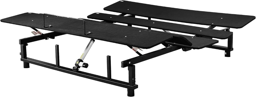 King Size Adjustable Bed Frame, Adjustable Bed Base Head and Foot Incline, Wireless Remote Control, Zero Gravity