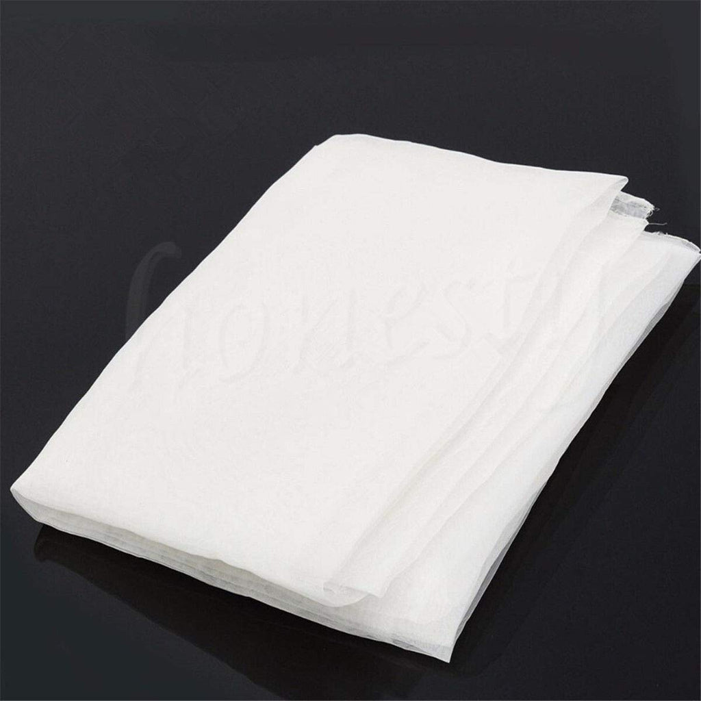 3 Yards Silk Mesh Screen Fabric Screen Printing Mesh 63 Inches 110 Mesh (43T) White