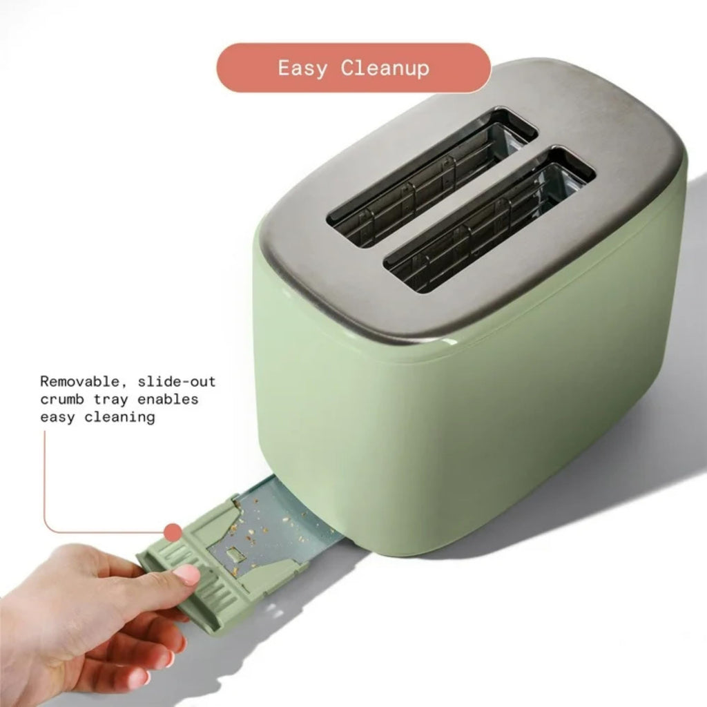 2 Slice Digital Toaster with Touch Control Panel, Adjustable Toast Shade Settings, Wide Bread Openings, Bagel &