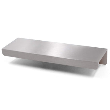 Cabinets Drawers Edge Pulls - 10-Pack, 4" Overall Length, Brushed Nickel, Concealed Tab Pulls Garage Cabinet Drawers