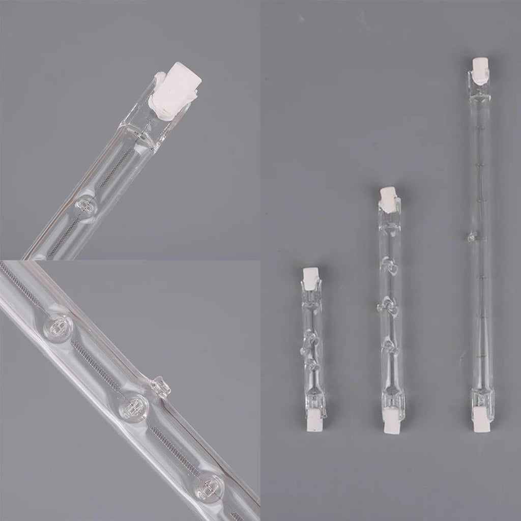2PCS T3 Light Bulb R7s Halogen Bulb 78mm J-Type Linear Light Bulb Warm White 2700K for Floodlight Security Light