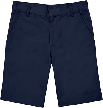 School Uniforms Big Kid Flat Front Shorts 3 Pockets