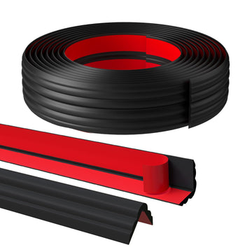 10FT Flexible Wall Corner Protector Moulding Trim, Peel and Stick Inside & Outside Wall Corner Guards Edge