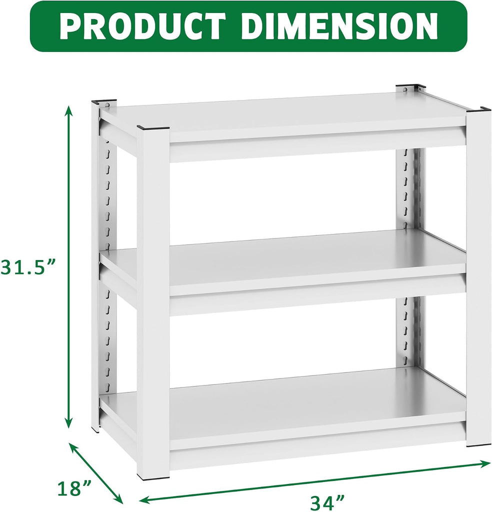 20-30 Gallon Fish Tank Stand - Metal Aquarium Stand with Adjustable shelf, Heavy Duty Fish Tank Table/ 3-Layer