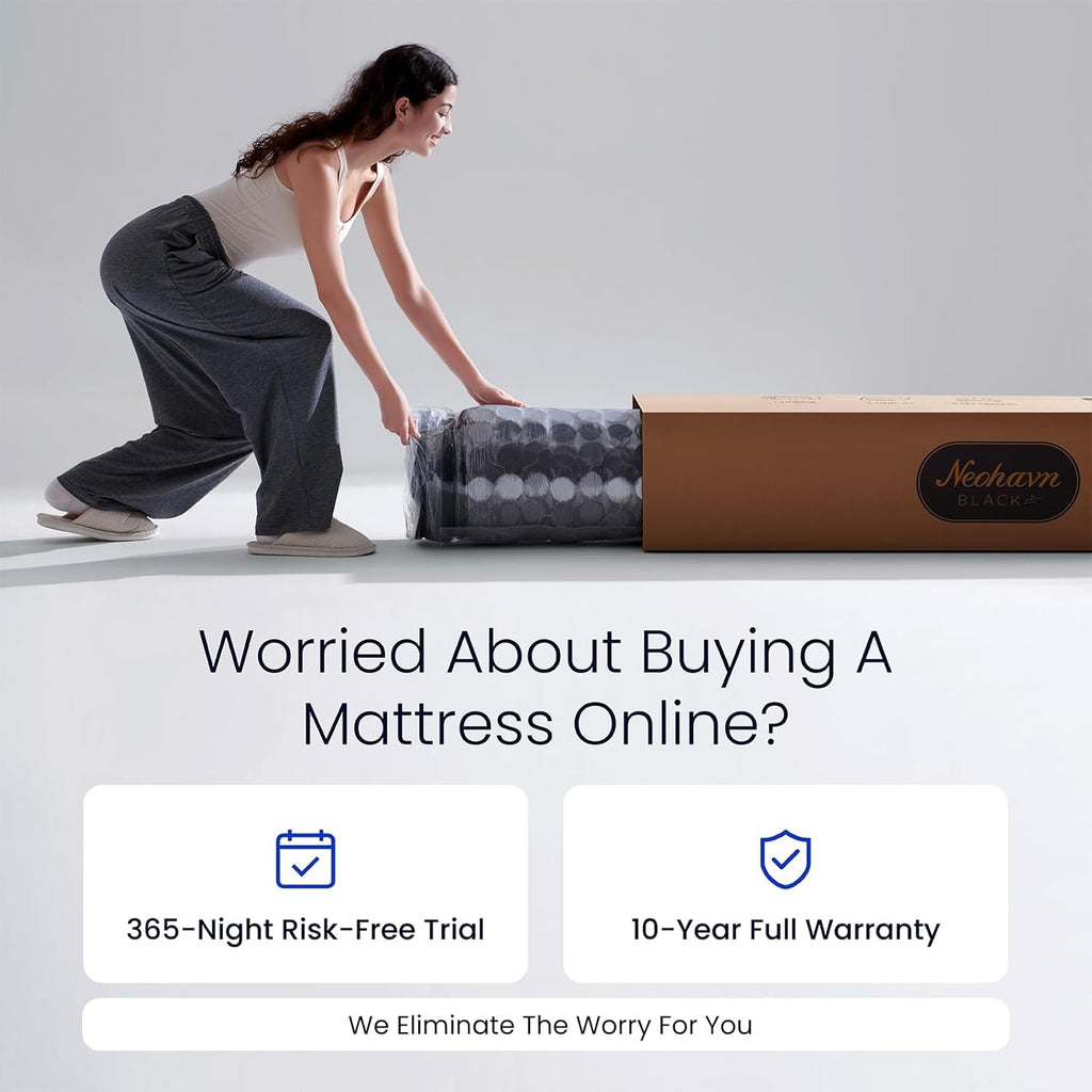 Full Size Mattress, 12 Inch Cooling Gel Memory Foam - Medium Firm Hybrid Mattress in a Box, Fiberglass-Free, Soft