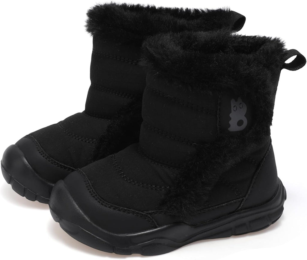 Toddler Boots Girls Boys Winter Snow Boots Cozy Fleece House Shoes