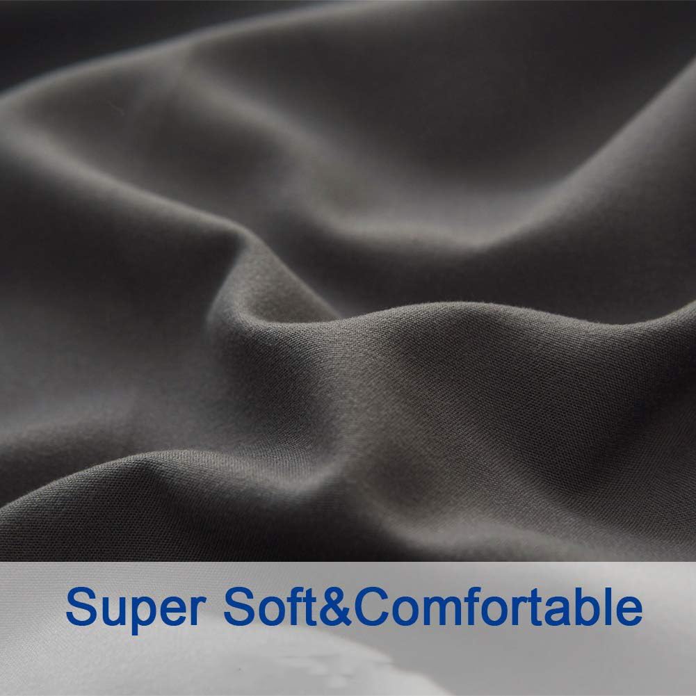 Bed Sheet Set Super Soft Microfiber 1800 Series Luxury Egyptian Sheets 16-Inch Deep Pocket Wrinkle and