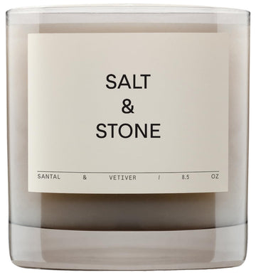 Coconut & Soy Blend Scented Candle, Santal & Vetiver 8.5 oz
